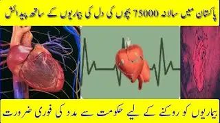 75,000 Children in Pakistan Born Annually with Heart Disease The Urgent Need for Awareness & Support