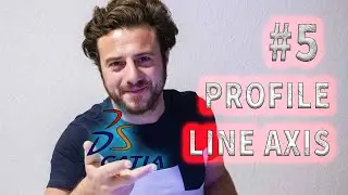 #5 CATİA V5 R20 Profile, Line, Axis