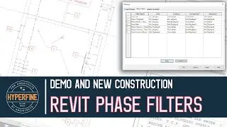 Revit Phase Filters Explained