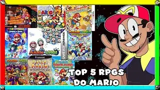 TOP 5 RPGS DO MARIO - Meus favoritos