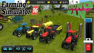 Fs 16 / Farming Simulator 16 / Заготовка Тюков из травы / 48 серия