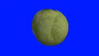 cabbage in blue screen free footage