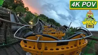 Oscar's Wacky Taxi (4K Back Seat POV)- Sesame Place, Langhorne, PA
