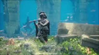 Submerged Dwarika Underwater Cinematic Render on Unreal Engine 5