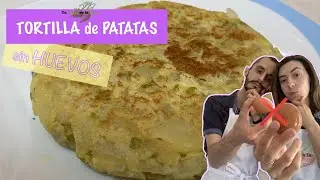 Tortilla de patatas 🥔  “SIN HUEVOS”🤔🥚