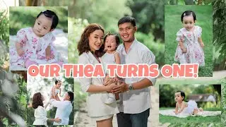 Thea turns ONE today!💖 Our first pamangkin! 😚♥️