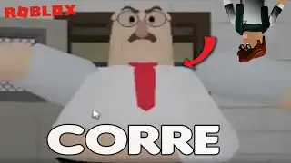 ESCAPANDOME del PROFE en ROBLOX 🥱 | Obby del profe xd