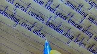 Beautiful handwriting in English | Handwriting practice
