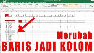 Changing a Table From Sideways to Bottom in Excel