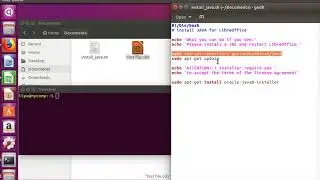 Installing JAVA packages on Ubuntu.