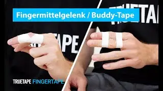 TRUETAPE®: Fingermittelgelenk tapen | Anleitung mit dem Fingertape