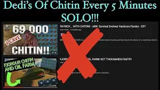 The Meta To Get Chitin On Fjordur‼️ |Ark|