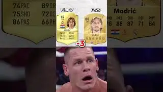 Real Madrid Players Fifa 17 Vs Now! 😂  #fifa #fc25 #football #ultimateteam