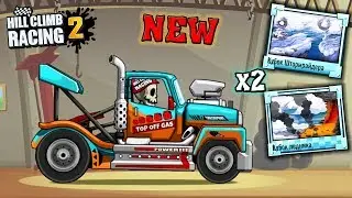 Hill Climb Racing 2 - UPDATE a Powerful New TRUCK and 2 new Locations