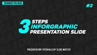 3 Step Triangle Infographic Presentation in PowerPoint - How to Create