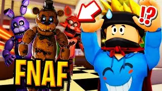 I Got ADOPTED By The Five Nights at Freddy's FAMILY in Roblox BROOKHAVEN RP!! (FNAF)