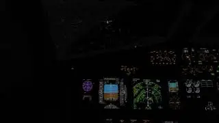 X-Plane 11. Посадка в Тромсё, на Boeing 737-800