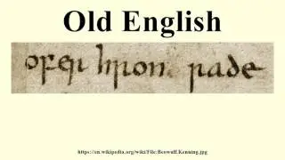 Old English