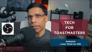 Create animated lower thirds for OBS using free animated LT with dockable control panel!.