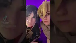 Scaraether - Wanderer / Scaramouche x Aether - Genshin impact cosplay