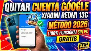 Remove Google account from Xiaomi Redmi 13C