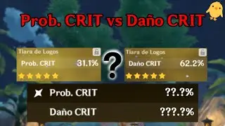 [Guide] CRIT Prob. vs CRIT Damage: Explanation and Calculation! // Genshin Impact! / 🐤!