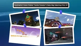 PlayStation®Home Online: Cache Donators & Nitro Booster Beta Map Matchup Pick #1 | Destination Home
