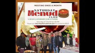 Saturday Menudo Club Presents - Host Eduardo Lopez de Casas