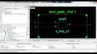 Logic Gate (AND gate) Design in VHDL/Verilog in ISE for Spartan 3E by Digitronix Nepal