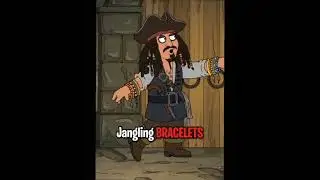 Jack Sparrow in TheFamilyguy 😂 