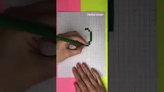 Арбуз по Клеточкам 🍉 Кусочек Арбуза из Майнкрафт #shorts