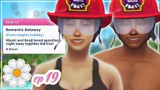 a romantic VACATION✈️ SIMS IN BLOOM CHALLENGE!💗Sakura #19