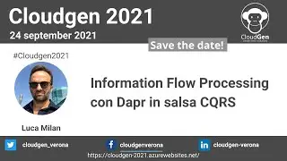 Information Flow Processing con Dapr in salsa CQRS