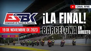 En directo ESBK Barcelona 2023: ¡la final!