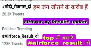 Airforce xy group result 2021 update