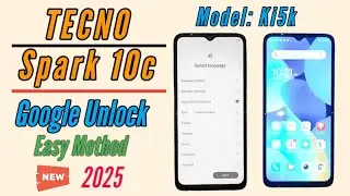TECNO SPARK 10C (Kl5k) FRP BYPASS ANDROID 12 (Without Pc) -  Apps Not Opening