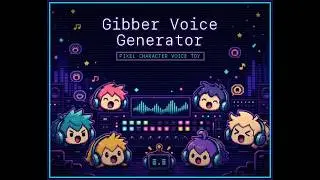 Gibber Voice Generator — Free Browser Tool for Game Character Voices (Celeste / AC Style)