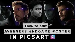 Avengers Endgame Photo editing (Tutorial) | Android