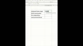 Excel tips & tricks #125|Excel MAGIC TRICK for MID Function| MUST WATCH