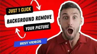 How To Make Background Remove picture just 1 click