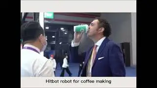 Hitbot robot for coffee making