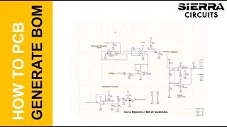 How to Generate a PCB BOM (Bill of Materials) | Sierra Circuits