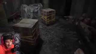 PewDiePie Resident Evil 7 breaking boxes compilation