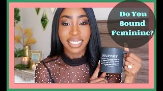 How to Sound Feminine || Feminine Voice + Speech || A Feminine Impression Femininity Series