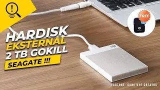 UNBOXING & REVIEW HARDISK EKSTERNAL SEAGATE 2 TB | SEAGATE BACKUP PLUS ULTRA TOUCH 2TB