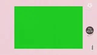The Stylish Frame with Animation and Green Screen Effect | Chroma Key to use