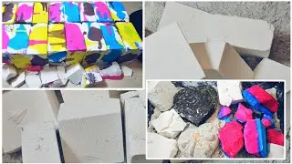 Snaps & Crushes Edited Compilation Gym Chalk ASMR Satisfying Relaxing Dusty Sleepaid ♥️ 😌 💖 