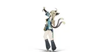 【原神MMD】Nyan cat EX【綺良々/ Kirara】【4K 60fps】