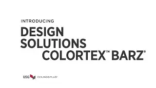 USG Ceilings Plus® Design Solutions—Colortex®-Barz® PET Felt Baffles