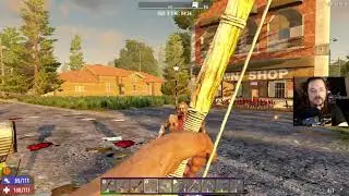 Zombie survival - Building the pawn shop horde base in 7 Days to Die